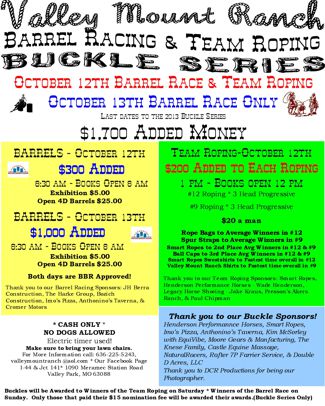 Valley Mount Buckle Series